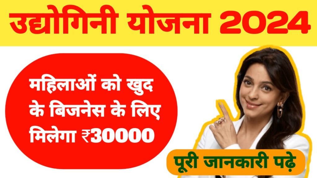 Udyogini Yojana Online Apply 2024: महिलाएं कैसे करेगी खुद का बिजनेस, और कैसे मिलेगा ₹30000 का लाभ, पढ़े पूरी जानकारी।